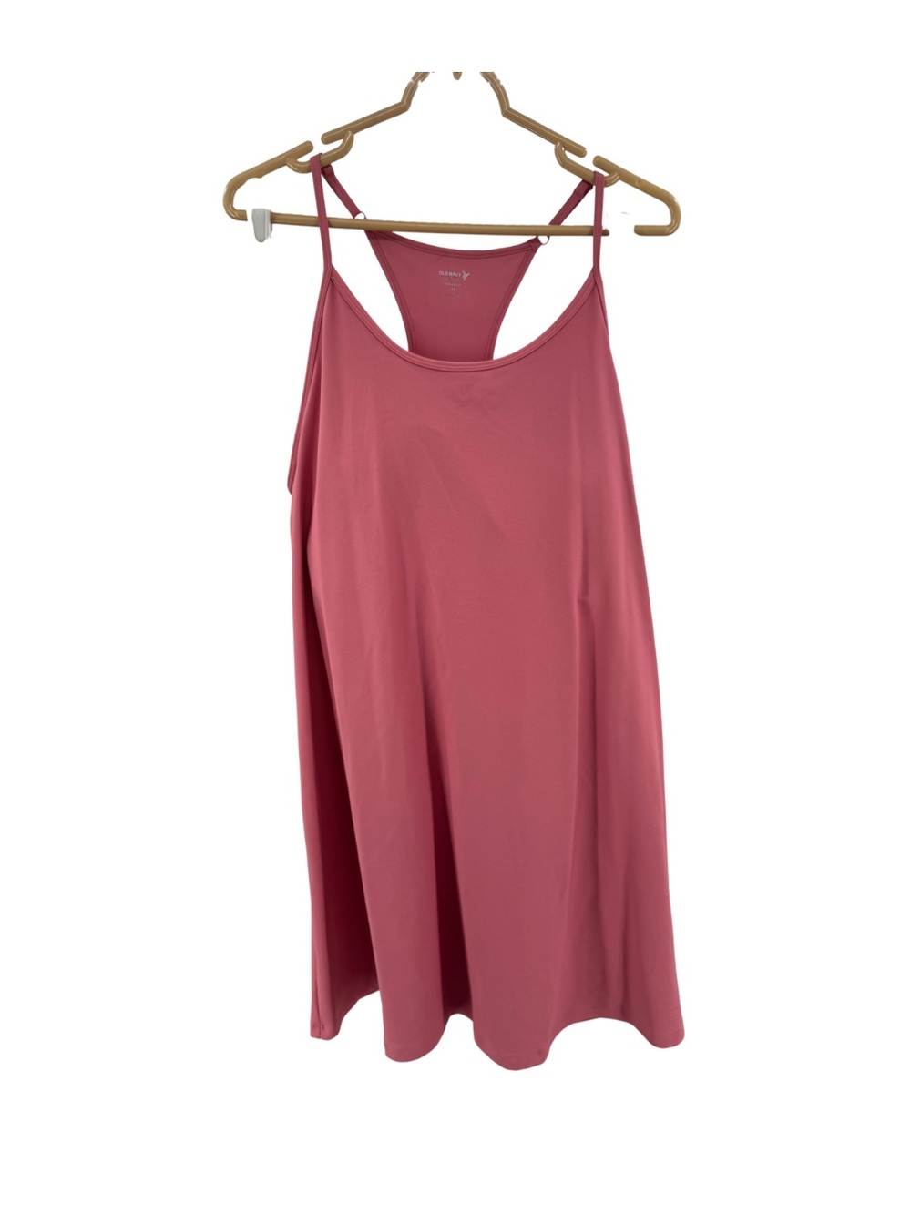 Old Navy Active Dusty Rose Racerback Mini Athletic Dress 2X tennis pickleball